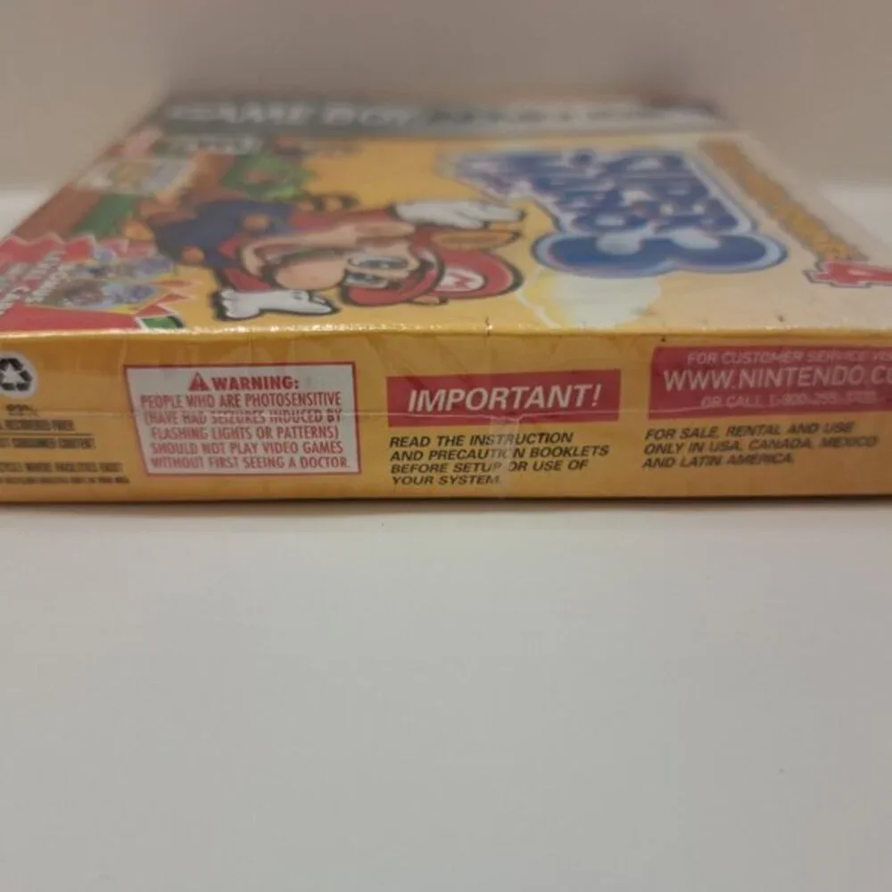 Brand New Super Mario Advance 4: Super Mario Bros. 3 Game Boy Advance Game 2003
